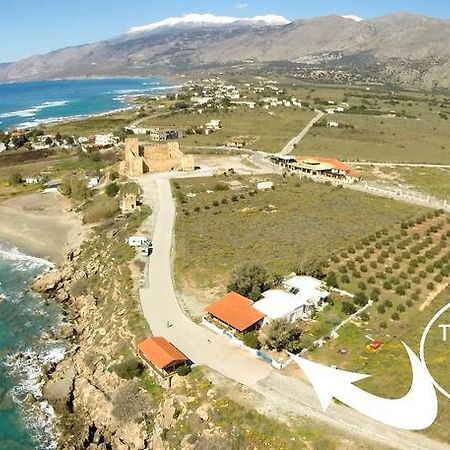 Hotel Orthi Ammos Frangokastello Esterno foto