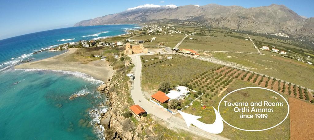 Hotel Orthi Ammos Frangokastello Esterno foto